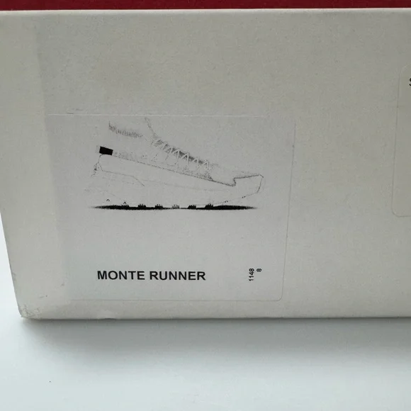 Moncler Monte Runner Sneakers Green Men’s Size EU 41/US 8 - Picture 8 of 8